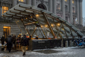 NYC gets first snowstorm of the season