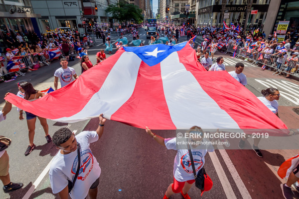 Thousands gathered at the 62nd National Puerto Rican Day Parade down ...